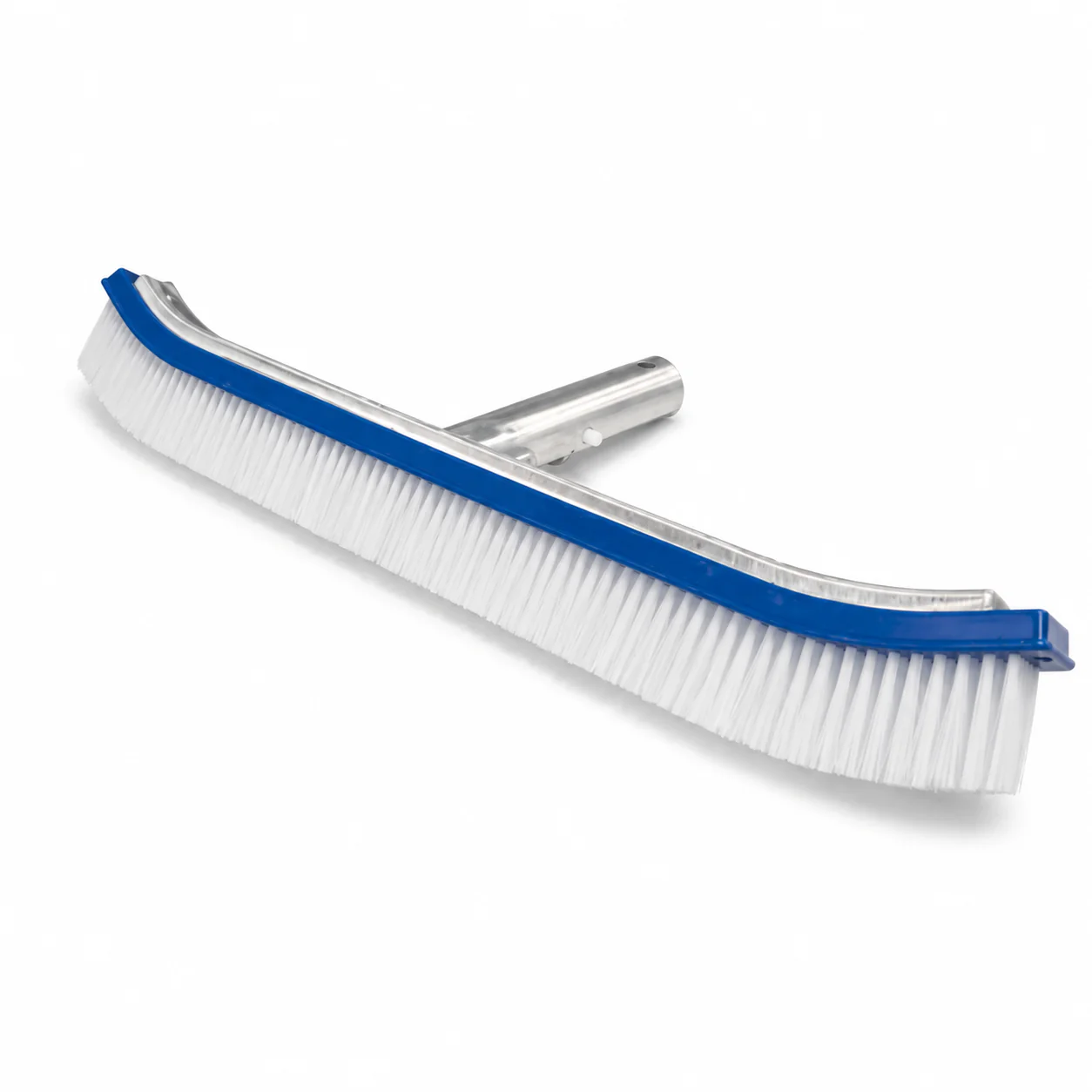 Brosse murale de 18" en aluminium bleu et gris pour piscine – PB01BU PW