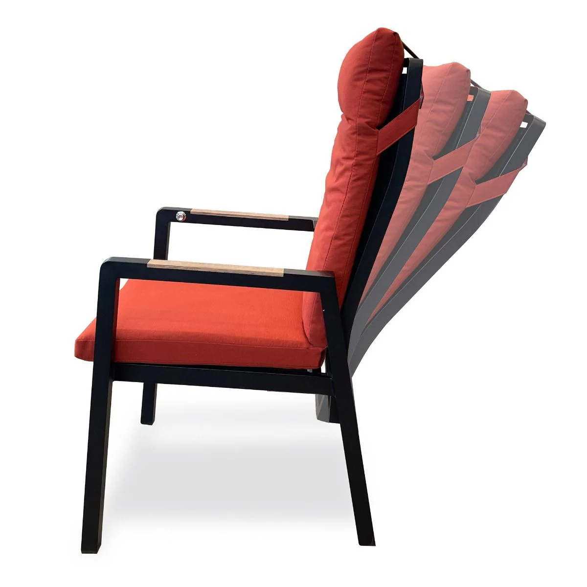 Chaise à dîner Barbade Orange - Démonstrateur avec imperfections - Image 3