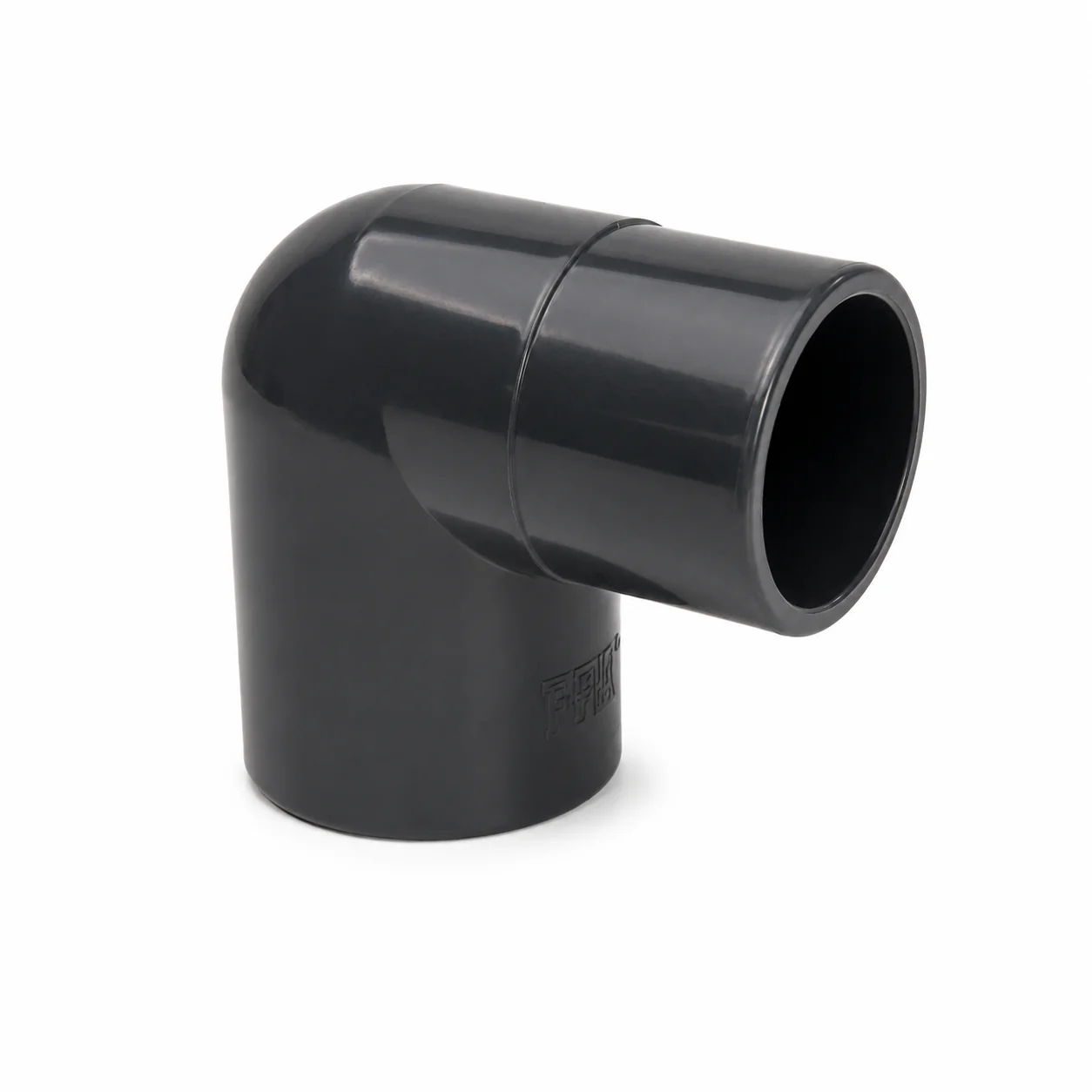 Coude 90° 1 1/2" mâle collé / femelle collée gris – 409-015