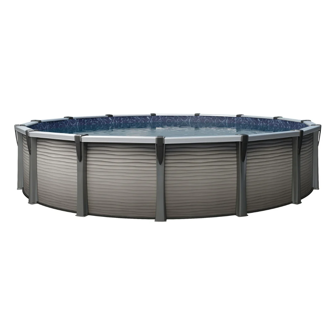 Piscine hors terre Alumi 24' avec installation - Toile FONTANA - Image 2