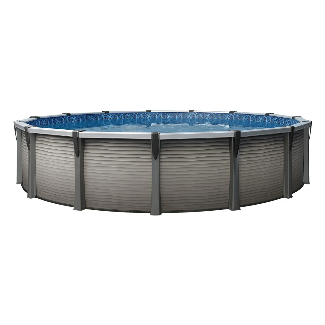 Piscine hors terre Alumi 27' avec installation - Toile CUBIC - Image 2